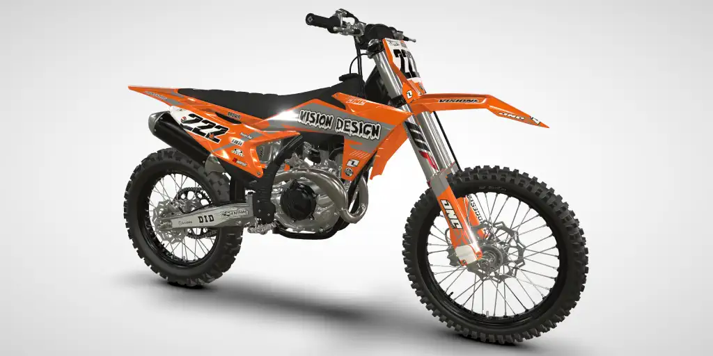 Fast / Orange – KTM SX-F 450 2023 Motocross Decal Kit