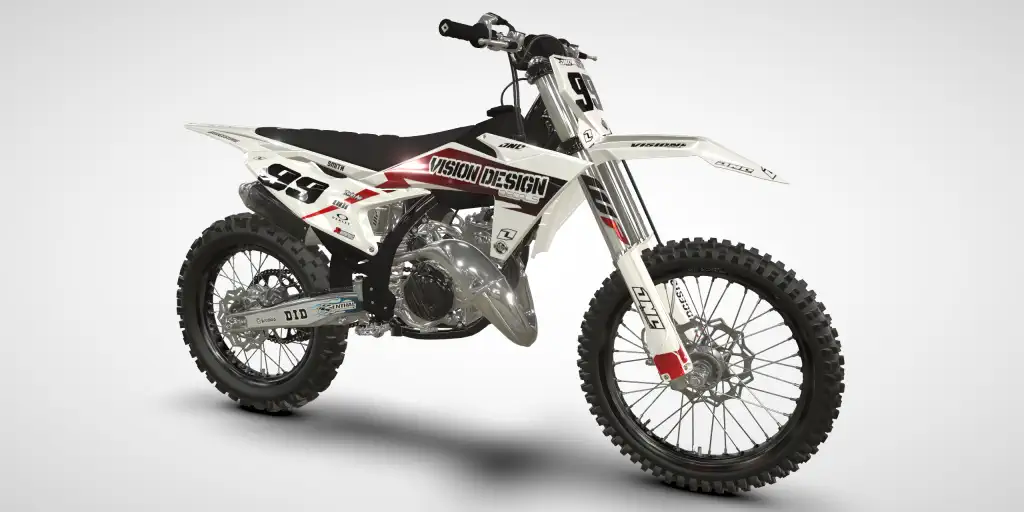 Fast / White Red – KTM SX 125 2023 Motocross Decal Kit