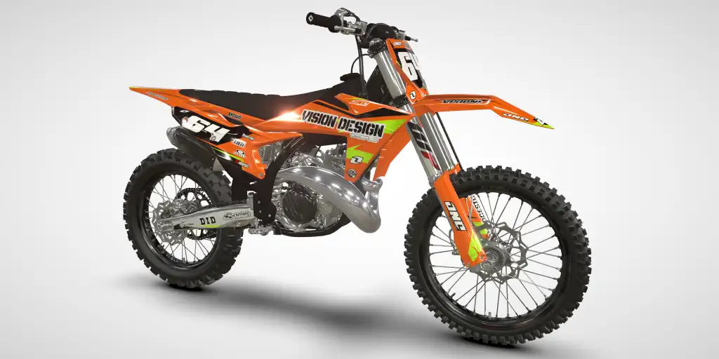 Points / Yellow – KTM SX 250/300 2023 Motocross Decal Kit