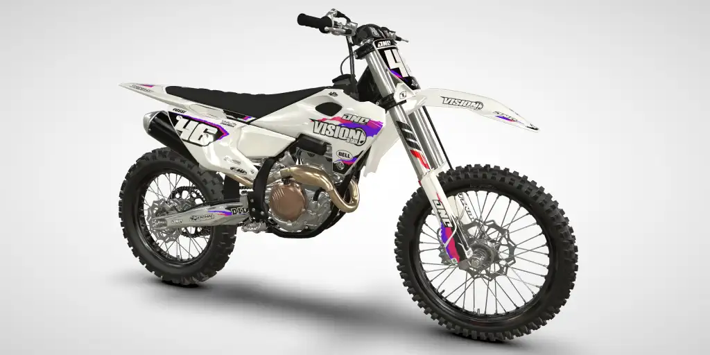 Retro / Purple – Husqvarna FC 250/350 2023 Motocross Decal Kit