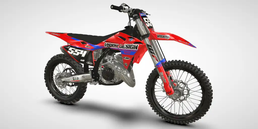 Racer / Blue – GasGas MC 250/300 2024 Motocross Decal Kit
