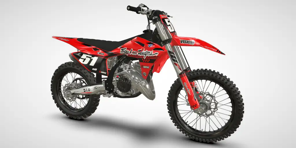 Racer / Red Black – GasGas MC 250/300 2024 Motocross Decal Kit