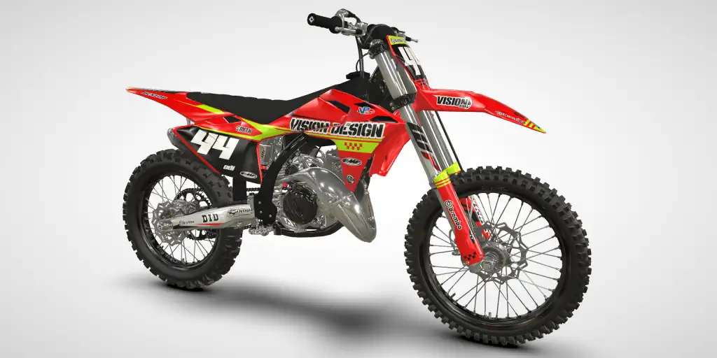 Racer / Red Yellow – GasGas MC 250/300 2024 Motocross Decal Kit