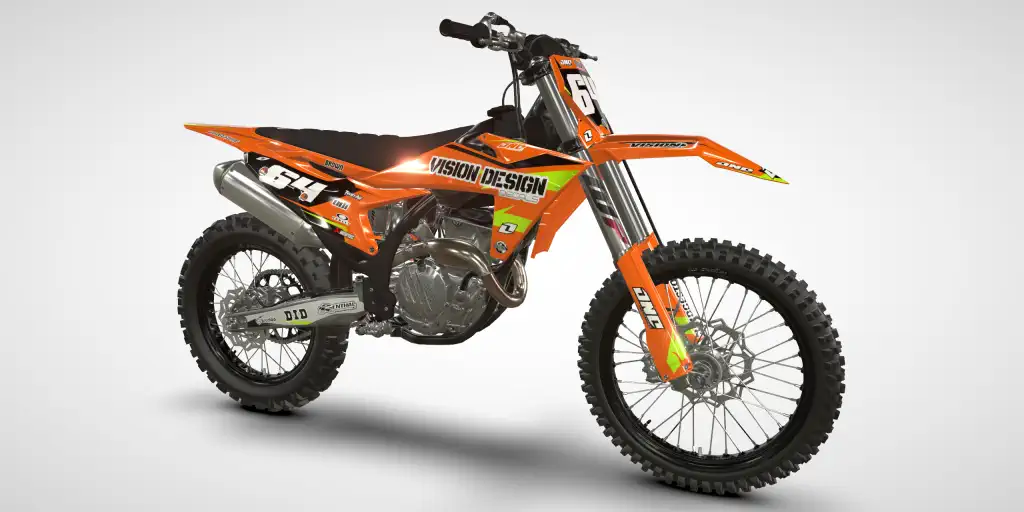 Points / Yellow – KTM SX-F 250/350 2023 Motocross Decal Kit