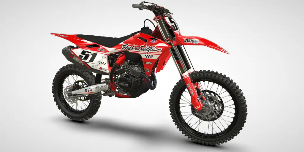 Racer / Red – GasGas MCF 450 2024 Motocross Decal Kit