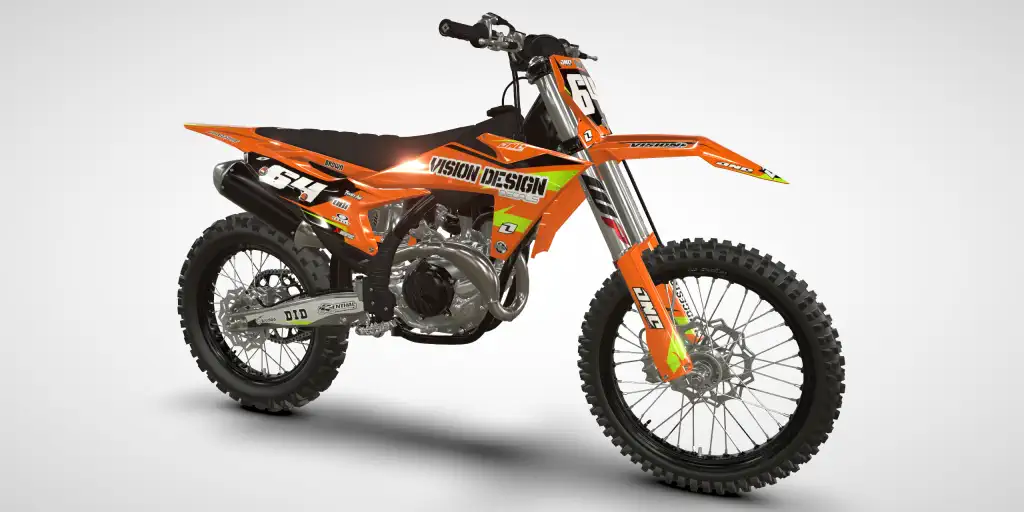 Points / Yellow – KTM SX-F 450 2023 Motocross Decal Kit