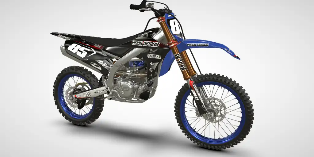 Ice / Red – Yamaha YZ 250F 2021 Motocross Decal Kit