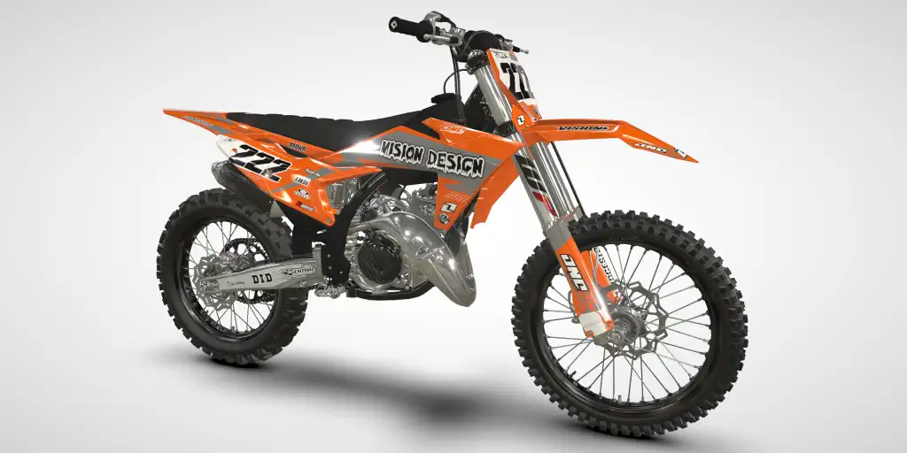Fast / Orange – KTM SX 125 2023 Motocross Decal Kit