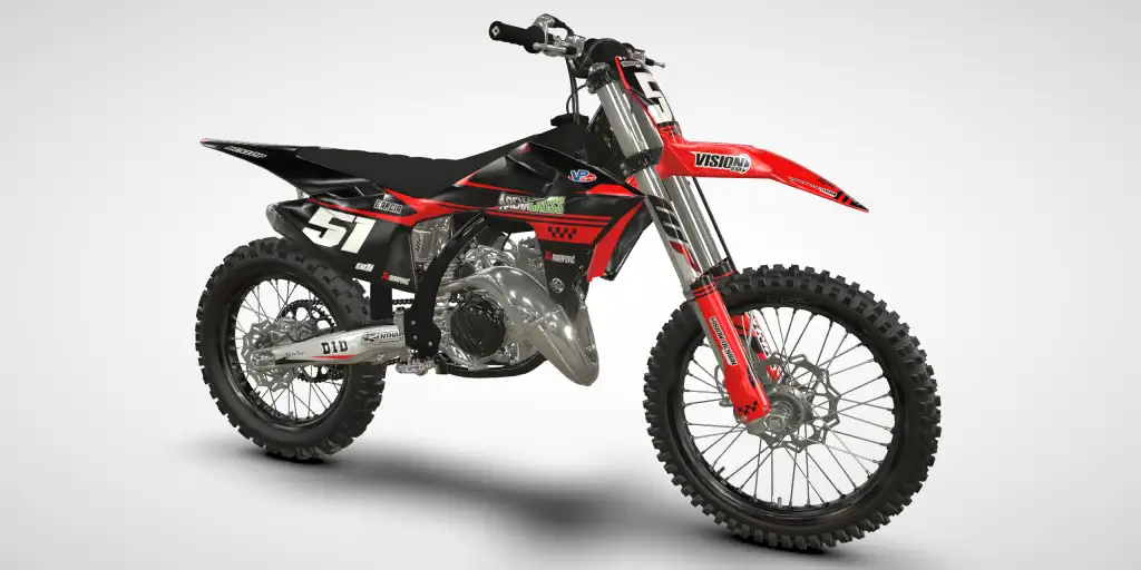 Racer / Black – GasGas MC 250/300 2024 Motocross Decal Kit