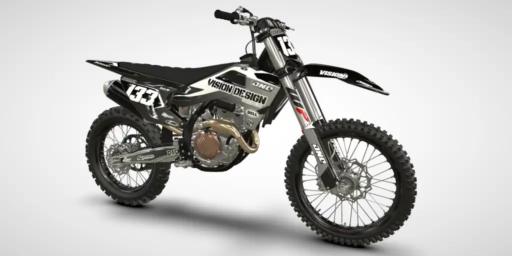 Fast / Black – Husqvarna FC 450 2025 Motocross Decal Kit