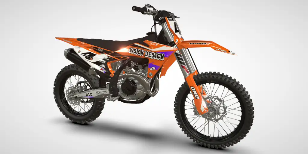 Points / Orange – KTM SX-F 450 2024 Motocross Decal Kit