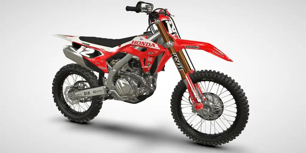 Line / Red – Honda CRF 450R 2021 Motocross Decal Kit