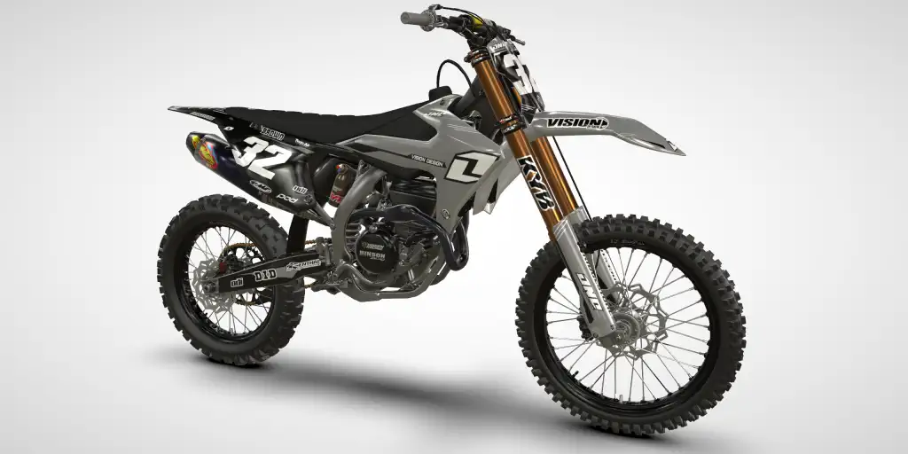 SX Tour / Gray Black – Triumph TF 250 X 2024 Motocross Decal Kit