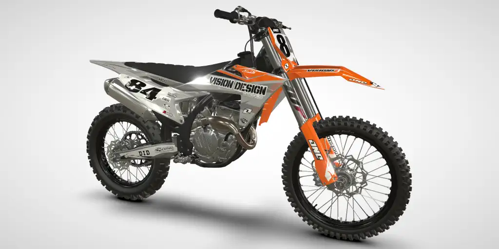Points / Gray – KTM SX-F 250/350 2023 Motocross Decal Kit