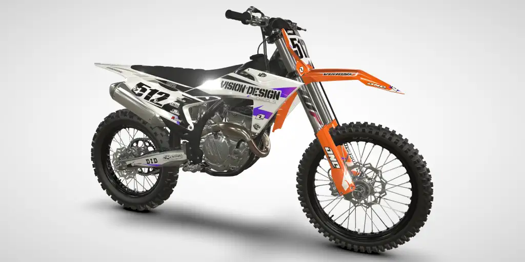 Points / White – KTM SX-F 250/350 2024 Motocross Decal Kit