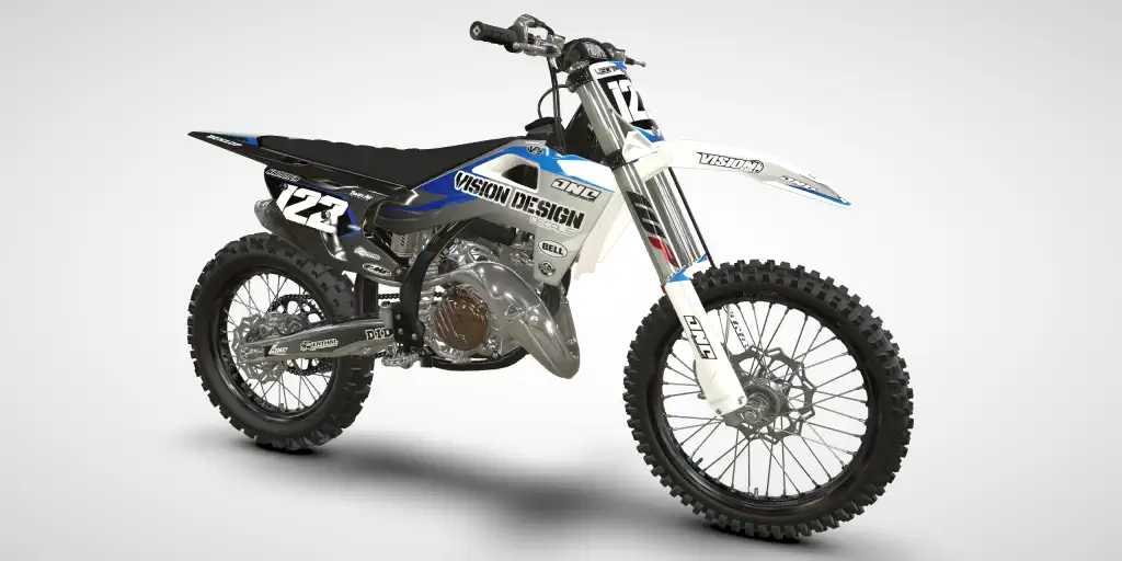 Fast / White Black – Husqvarna TC 250/300 2025 Motocross Decal Kit