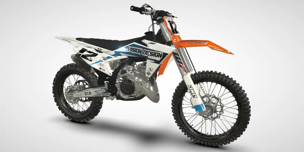 Fast / Mint White – KTM SX 125 2023 Motocross Decal Kit