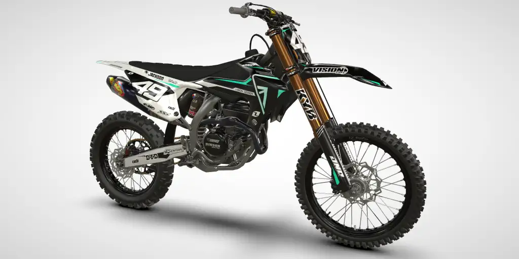 SX Tour / Mint – Triumph TF 250 X 2024 Motocross Decal Kit
