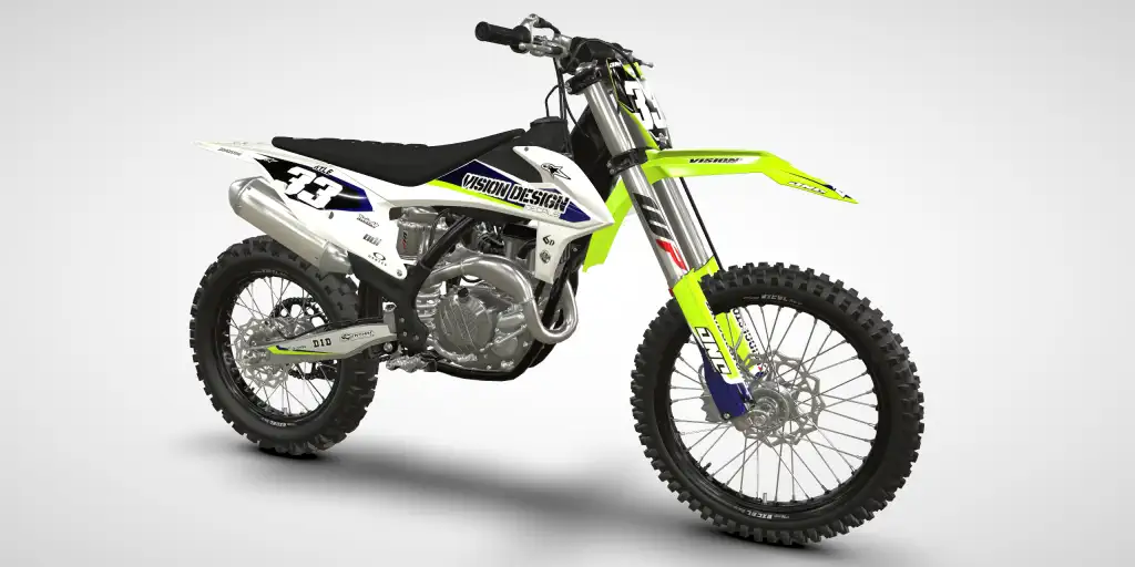 Liner / White Yellow – KTM SX-F 450 2021 Motocross Decal Kit
