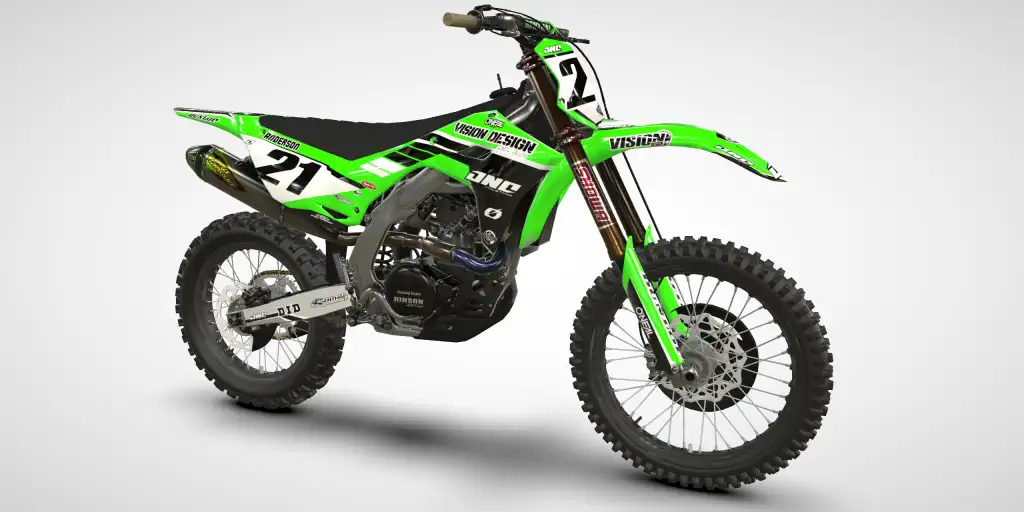 Factory / Original – Kawasaki KX 450 2024 Motocross Decal Kit