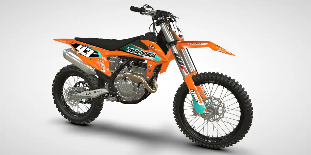 Liner / Orange Mint – KTM SX-F 250/350 2020 Motocross Decal Kit