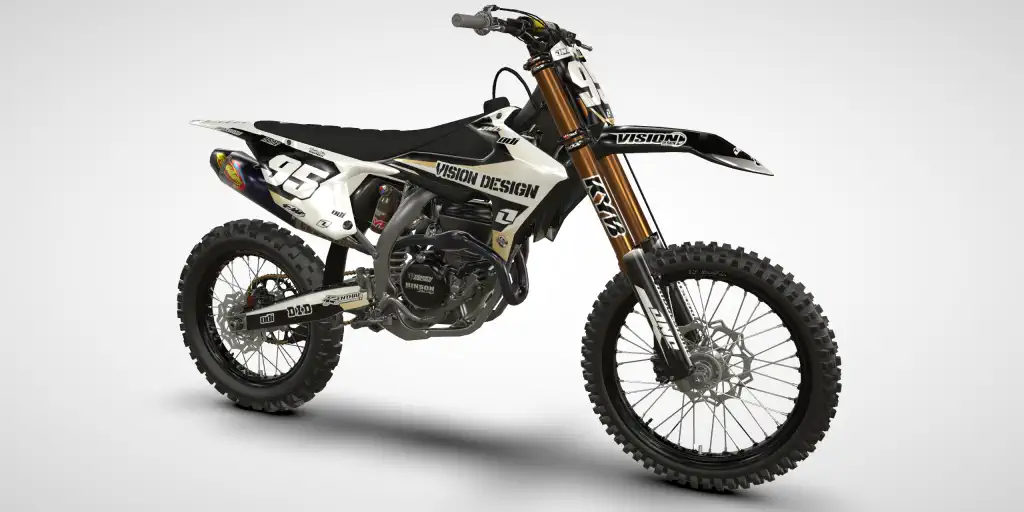 Cuba / White Black – Triumph TF 250 X 2024 Motocross Decal Kit