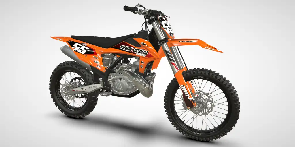 Liner / Orange Red – KTM SX 250 2021 Motocross Decal Kit