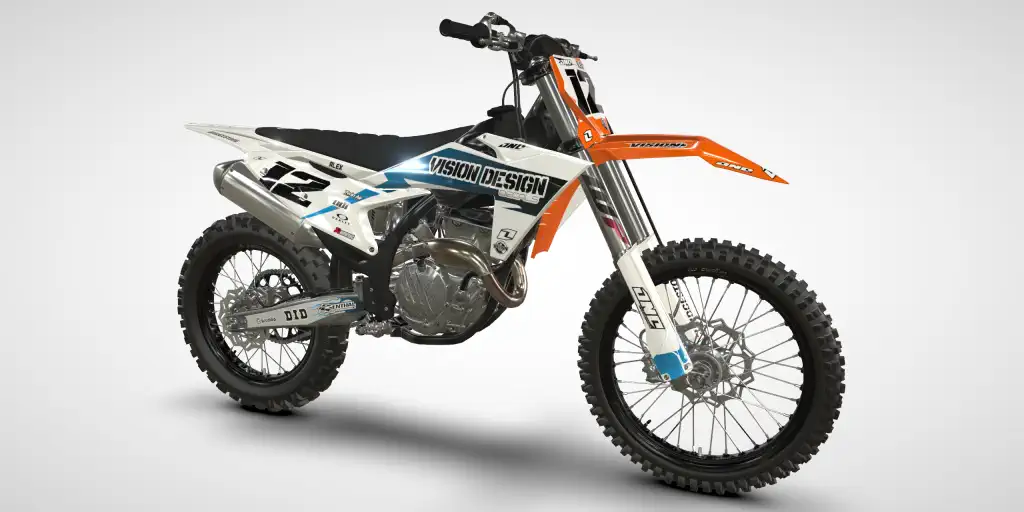 Fast / Mint White – KTM SX-F 250/350 2023 Motocross Decal Kit