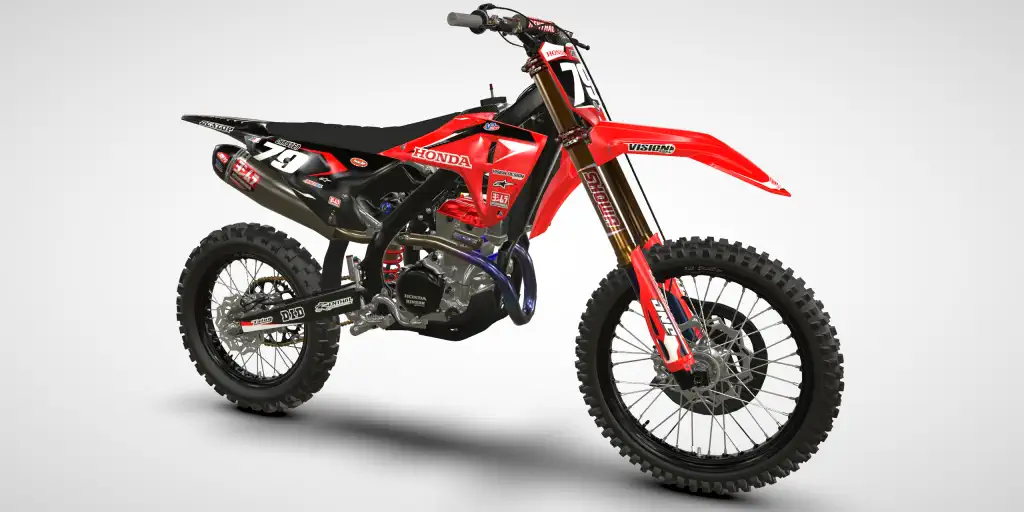 Sink / Black – Honda CRF 450R 2025 Motocross Decal Kit