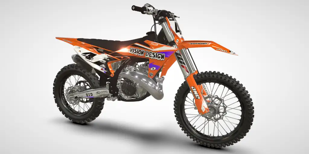 Points / Orange – KTM SX 250/300 2023 Motocross-Dekor
