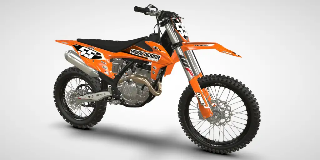 Liner / Orange – KTM SX-F 250/350 2021 Motocross Decal Kit
