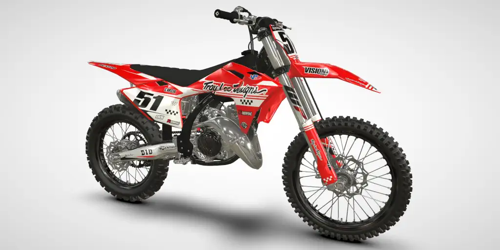 Racer / Red – GasGas MC 125 2024 Motocross Decal Kit