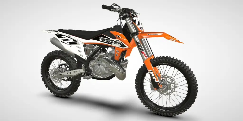 Liner / Black – KTM SX 250 2022 Motocross Decal Kit