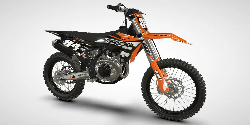 Points / Black – KTM SX-F 450 2023 Kit de Adhesivos Motocross