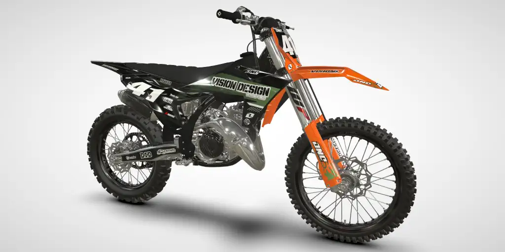Fast / Navy – KTM SX 125 2023 Motocross Decal Kit