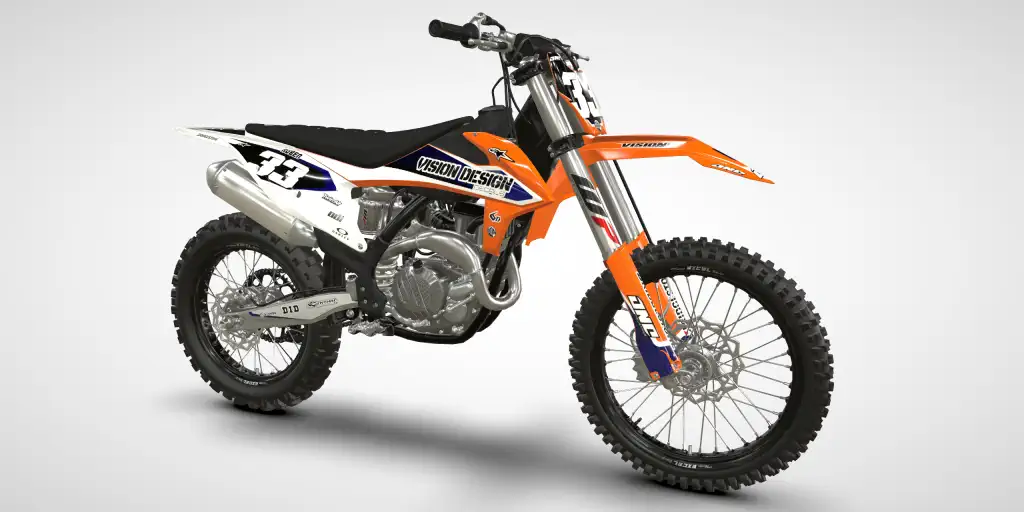 Liner / Black Blue – KTM SX-F 450 2019 Motocross Decal Kit