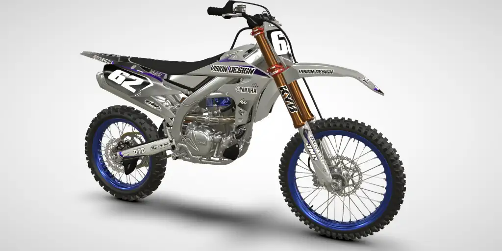 Ice / Gray Purple – Yamaha YZ 250F 2019 Motocross Decal Kit