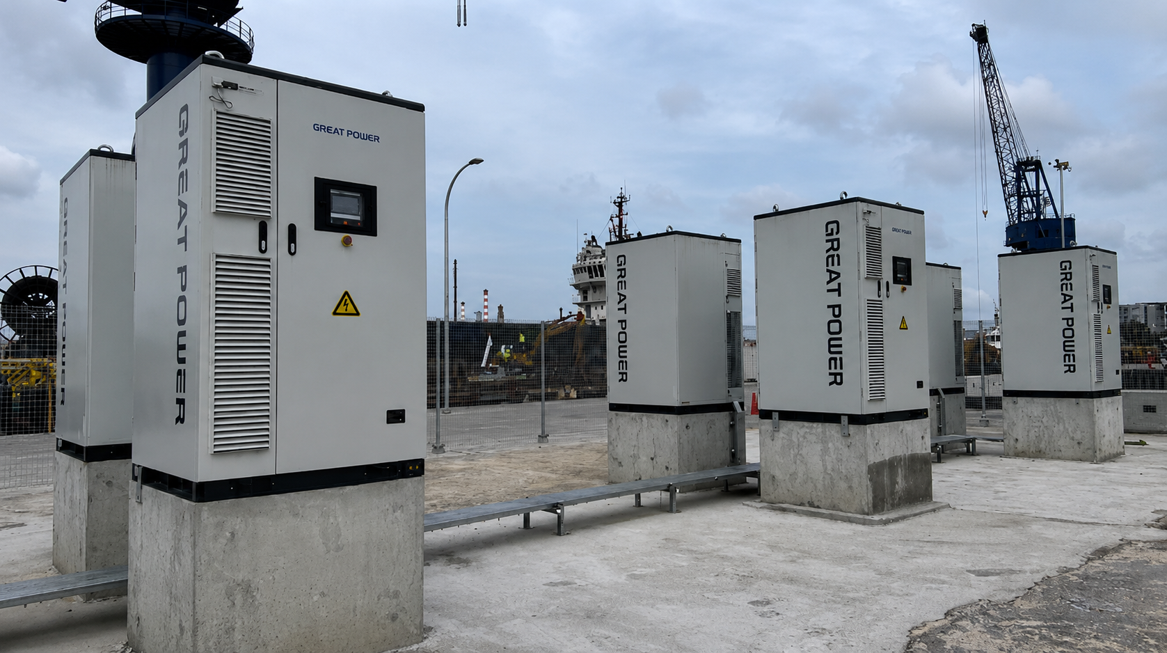 Battery energy storage system deployment at PaxOcean shipyard, Singapore