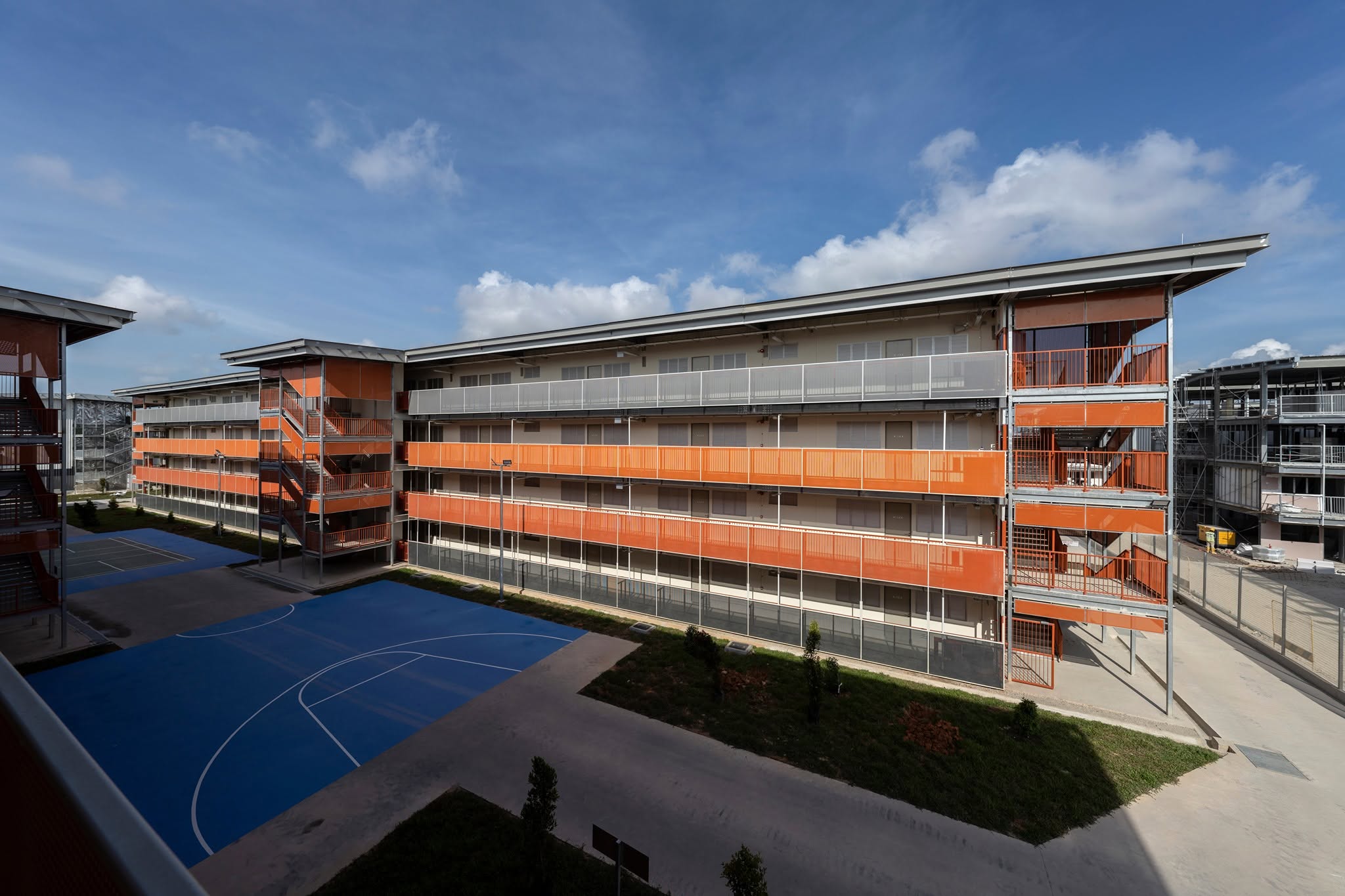 IoT utility management system at Changi East Coastal Dorm in Singapore