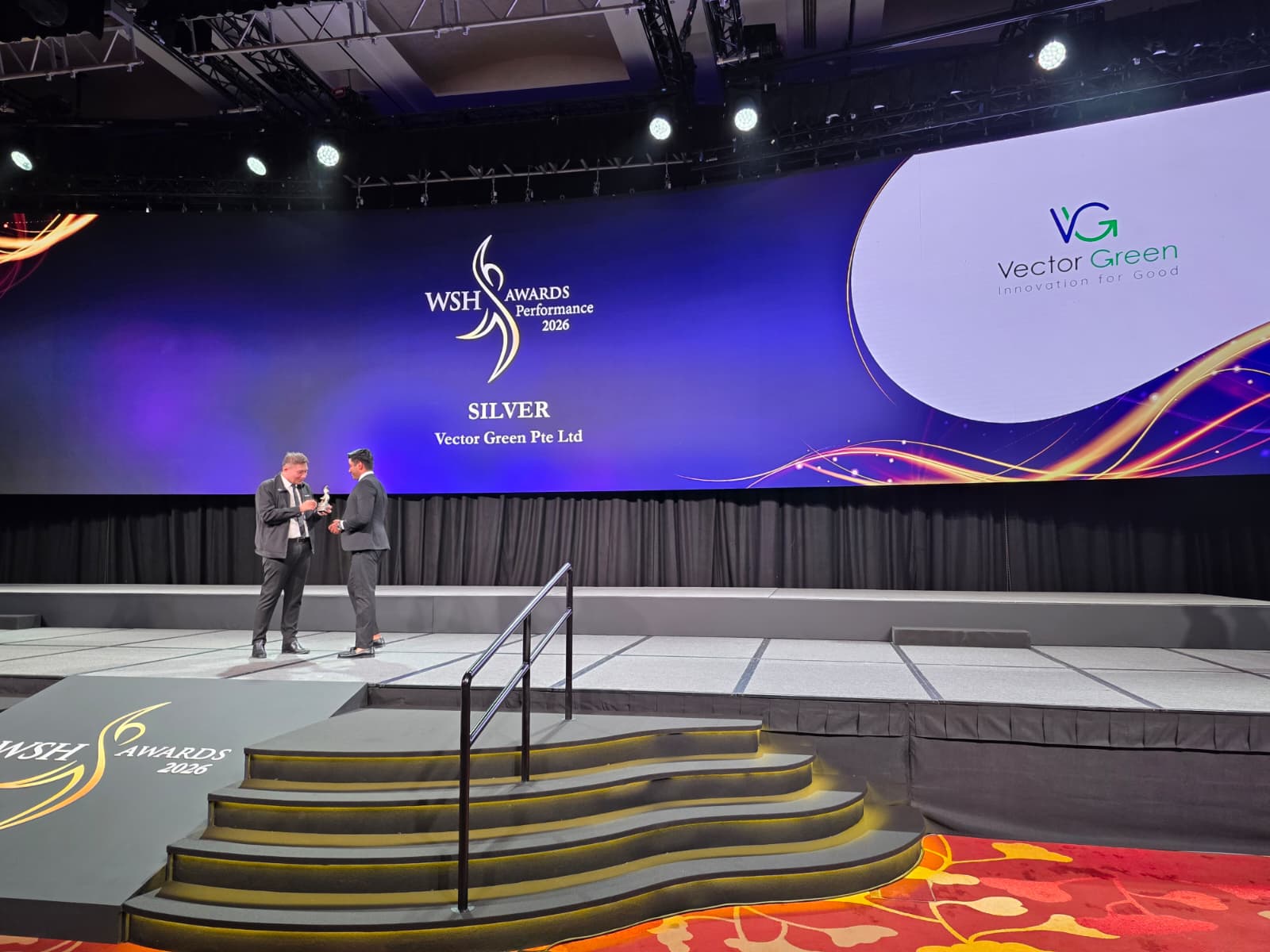 Vector Green receives WSH Awards Silver for the third consecutive year