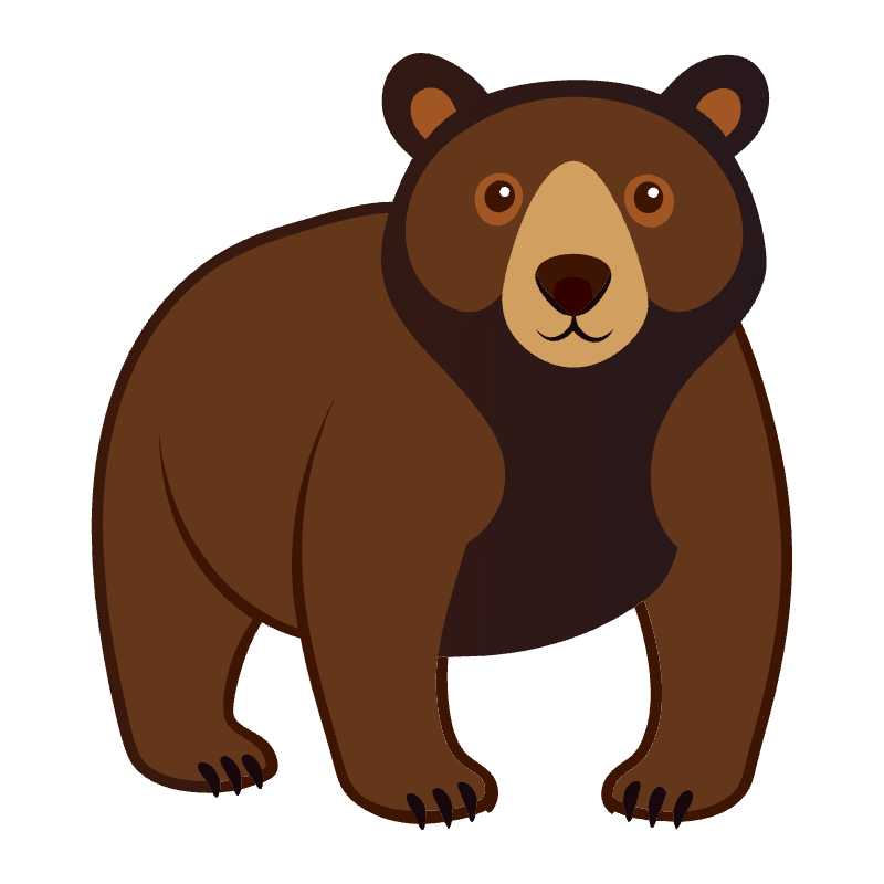 Adorable Bear Vector Icon Perfect for Web Design and Illustrations