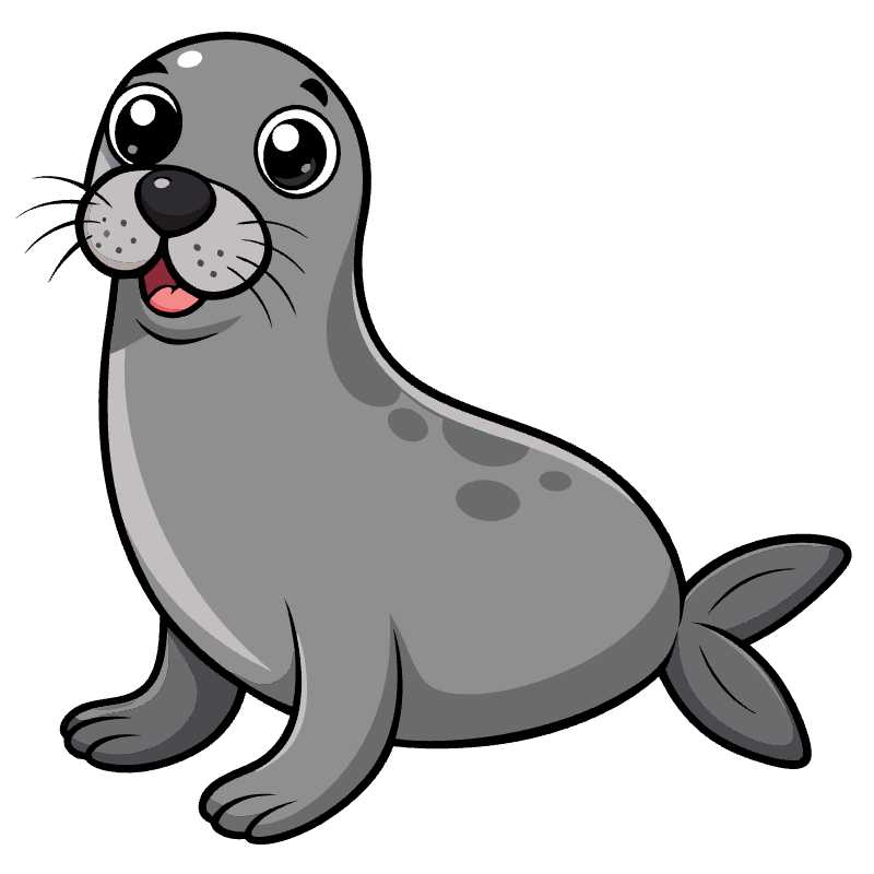 Adorable Seal Vector Icon Perfect for Creative Projects and Web Designs