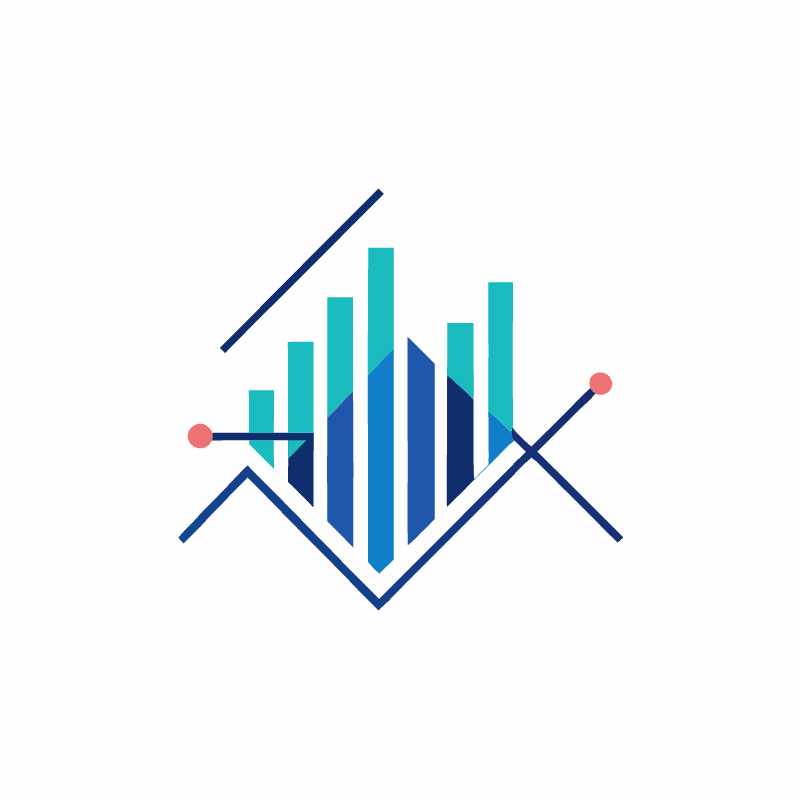 Boost Your Financial Presentations with Editable Vector Bar Graph Icon