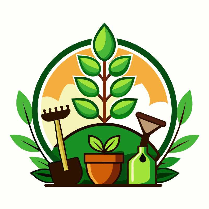 Customizable Gardening Business Logo Vector for Enhanced Brand Identity