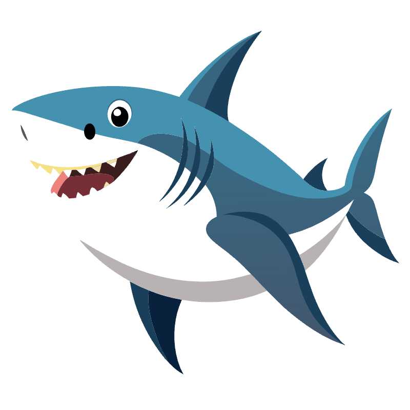 Downloadable Shark Vector Icon Perfect for Web and Print Designs