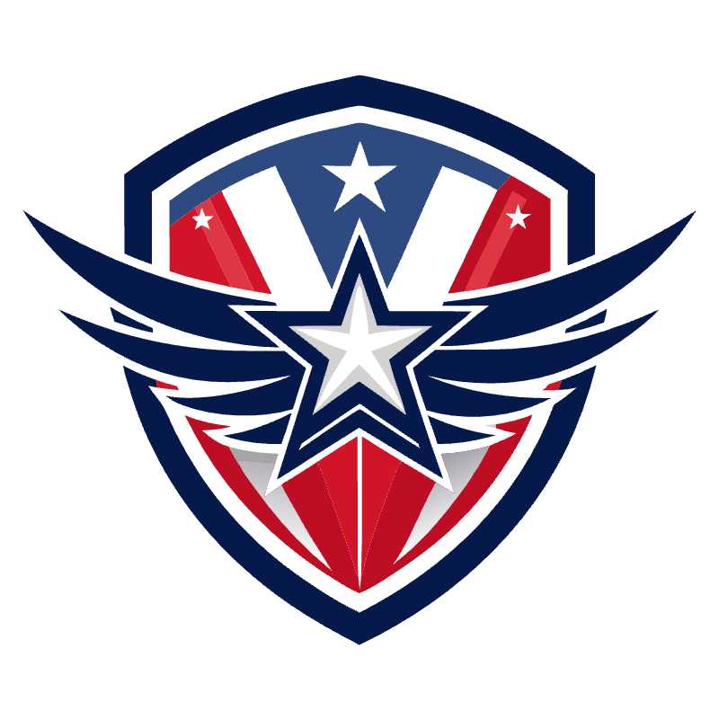 Elevate Your Brand with Customizable Patriotic Shield Vector Logo