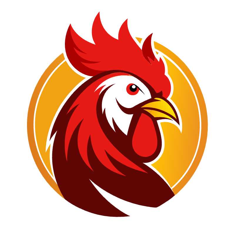 Elevate Your Brand with Striking Rooster Vector Logo Designs