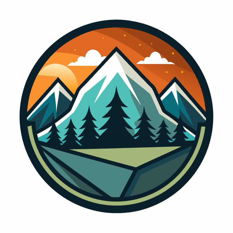 Elevate Your Brand with a Customizable Mountain Adventure Logo for Travel Enthusiasts