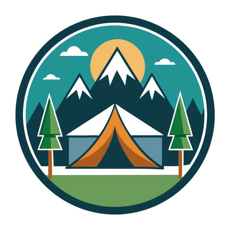 Elevate Your Brand with a Customizable Vector Camping Logo