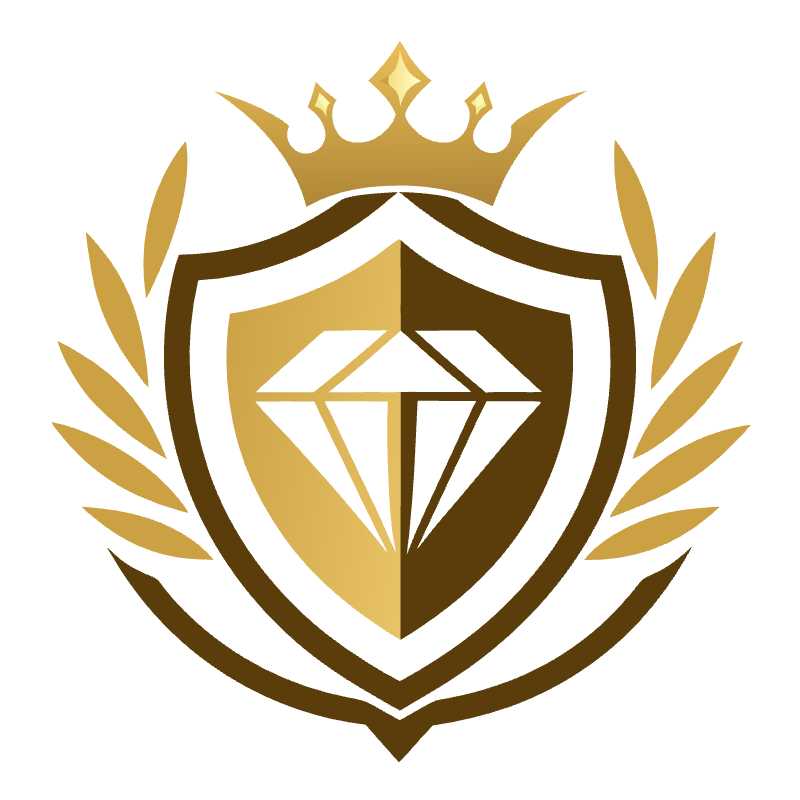 Elevate Your Brand with a Downloadable Luxury Shield Logo Vector Design